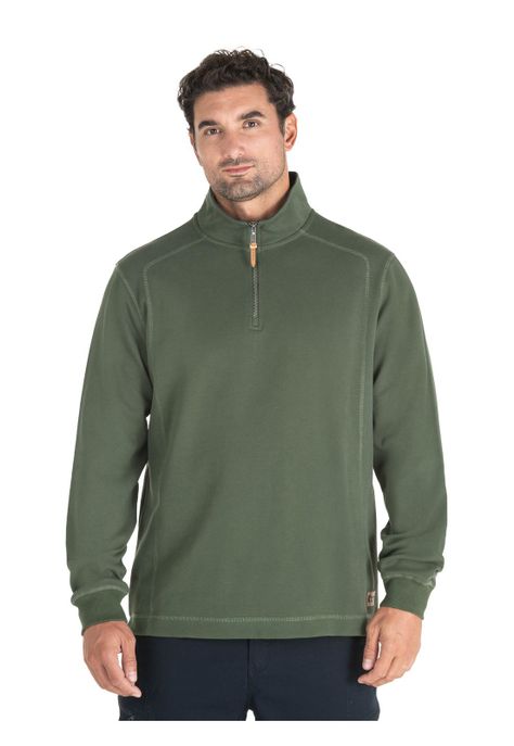Poleron Hombre Verde Panama Jack-0