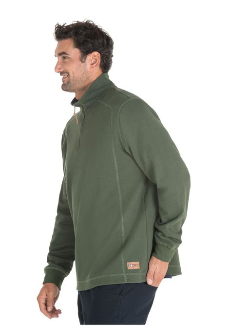 Poleron Hombre Verde Panama Jack-2