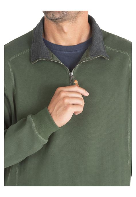 Poleron Hombre Verde Panama Jack-4