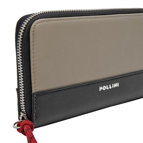 Billetera Mujer Beige B101 Pollini-3