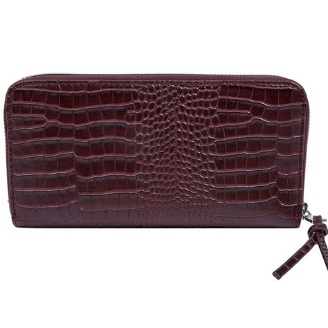 Billetera Mujer Burdeo B106 Pollini-2