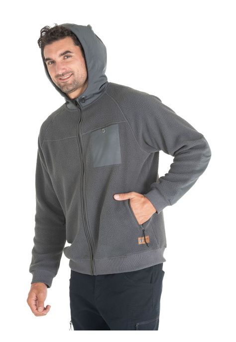 Poleron Polar Hombre Gris Panama Jack-2