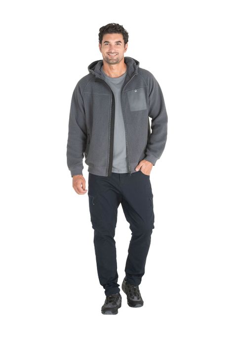 Poleron Polar Hombre Gris Panama Jack-3
