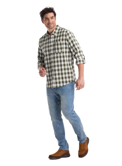 Camisa Hombre Manga Larga Segura Panama Jack-1