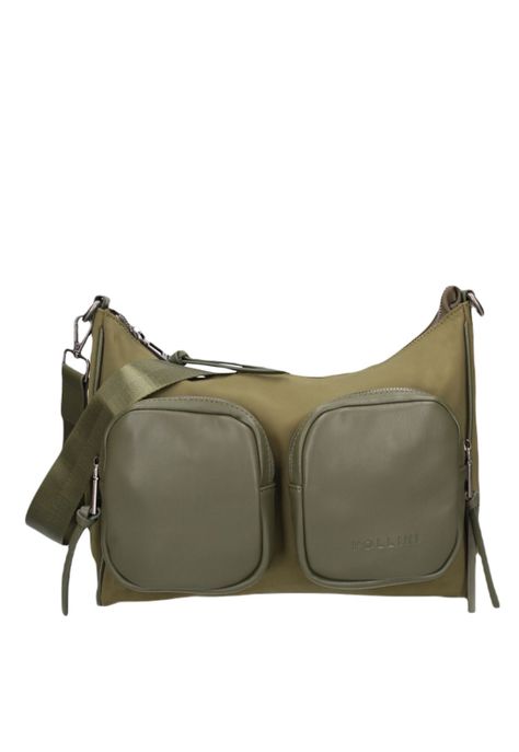 Cartera Bandolera Verde Pollini-0