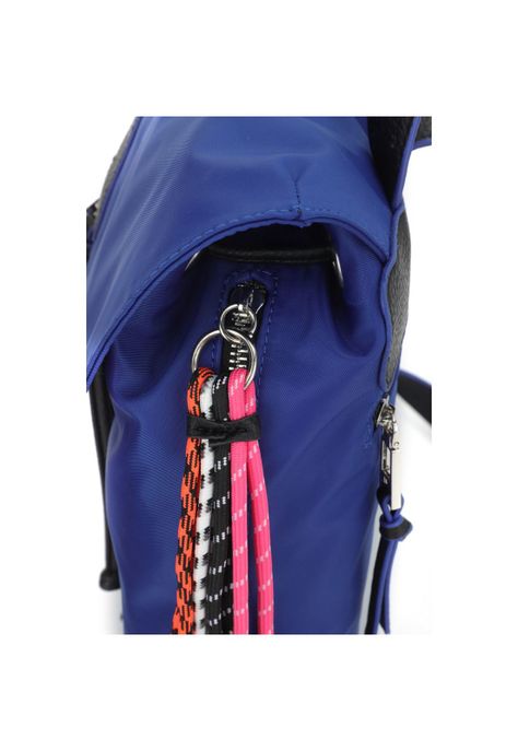 Mochila Mujer Azul Pollini-6