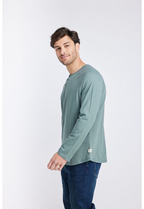 Polera Hombre Verde Panama Jack-1