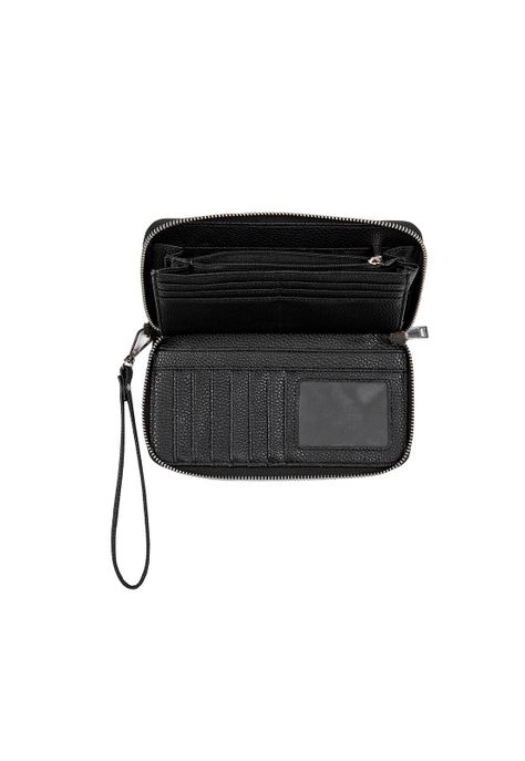Billetera Mujer Negro Pollini-2