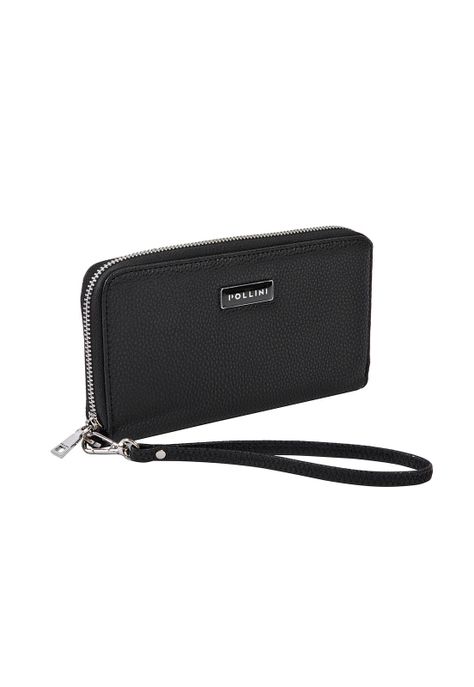 Billetera Mujer Negro Pollini-4