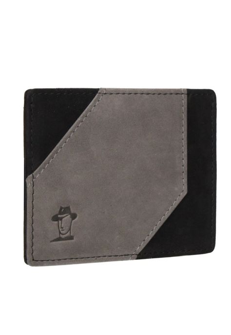 Tarjetero Cuero Hombre Negro Panama Jack-1