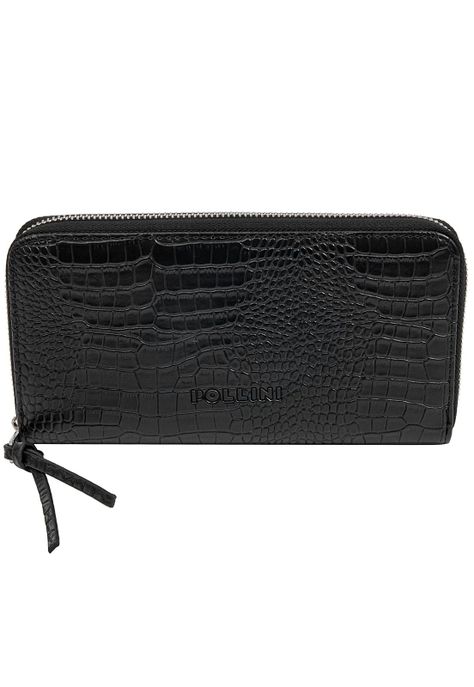 Billetera Mujer Negro Pollini-0