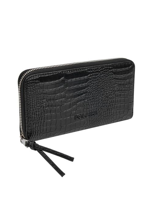 Billetera Mujer Negro Pollini-3