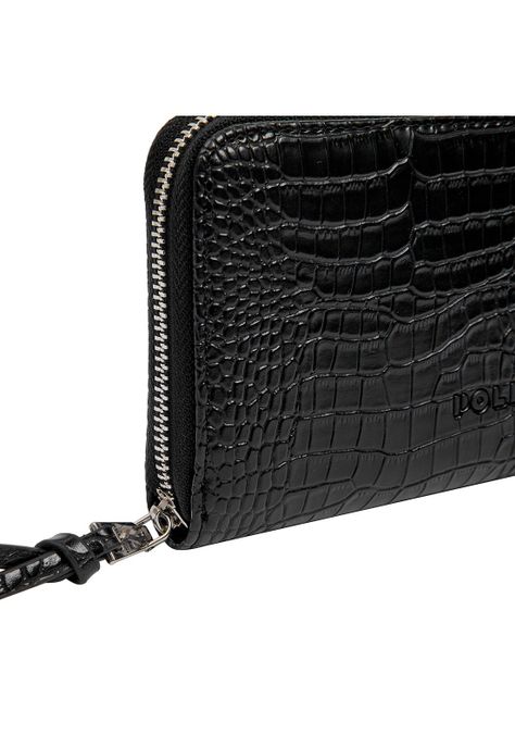Billetera Mujer Negro Pollini-4