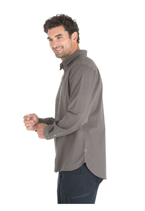 Camisa Hombre Gris Panama Jack-2