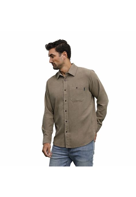 Camisa Hombre beige Panama Jack-1