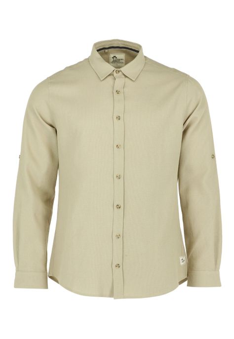 Camisa Hombre Beige Panama Jack-6