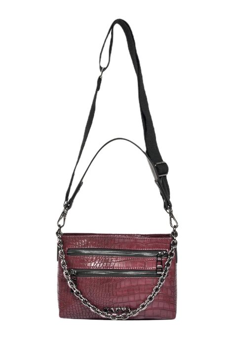 Cartera Bandolera Frambuesa Zappa-0