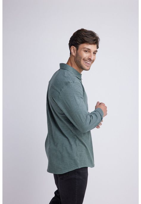 Camisa Hombre Verde Panama Jack-1