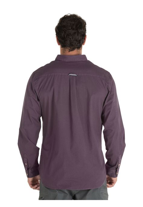 Camisa Hombre Burdeo Panama Jack-1