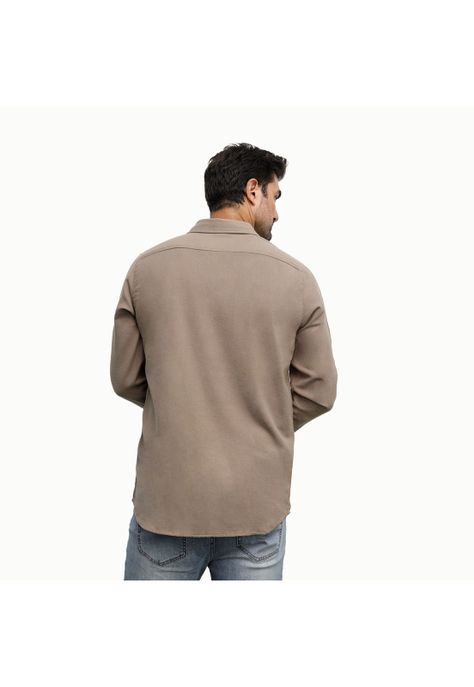 Camisa Hombre caqui Panama Jack-3