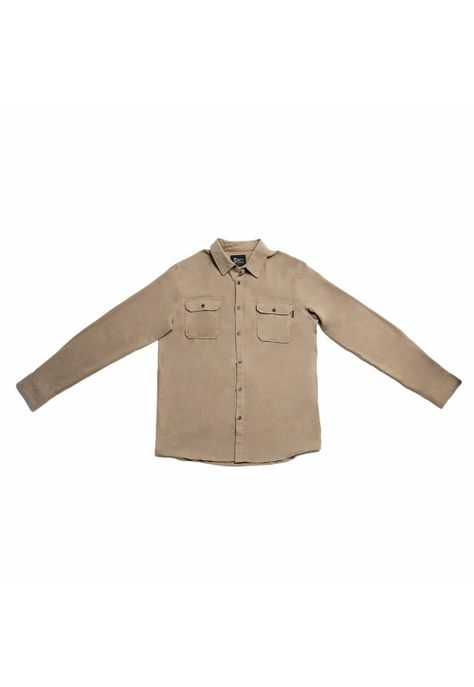 Camisa Hombre caqui Panama Jack-4