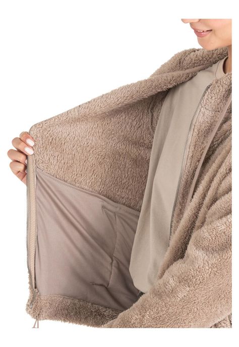 Polerón Fleece Taupe Mujer Panama Jack-4