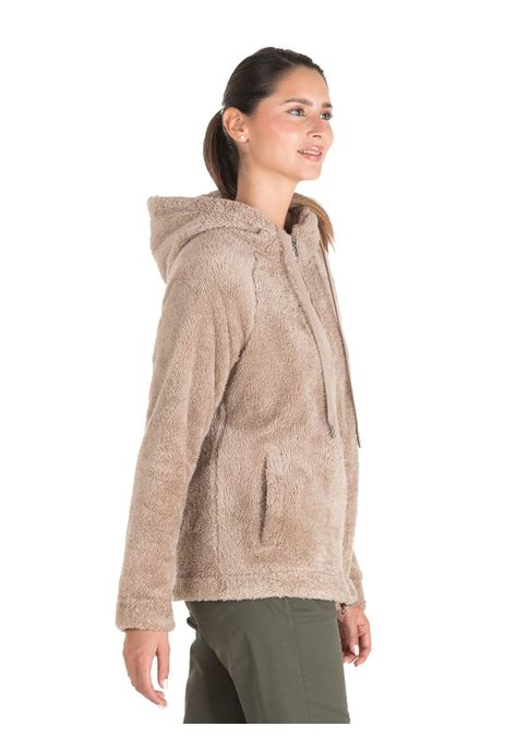 Polerón Fleece Taupe Mujer Panama Jack-5
