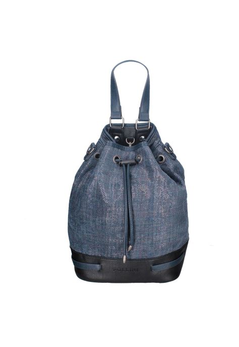 Cartera Hobo Azul Pollini-0