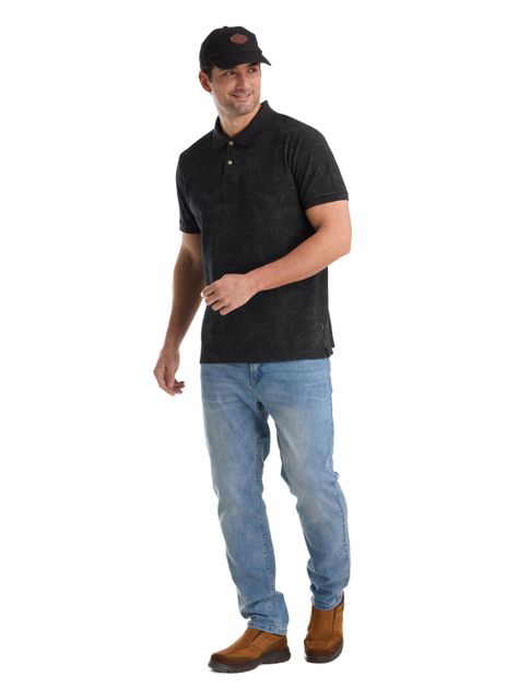Polera Manga Corta Hombre Oviedo Panama Jack-1