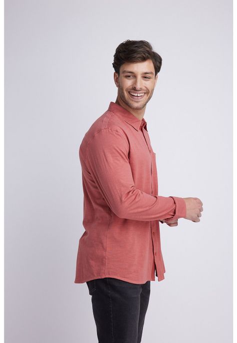Camisa Hombre Ladrillo Panama Jack-2