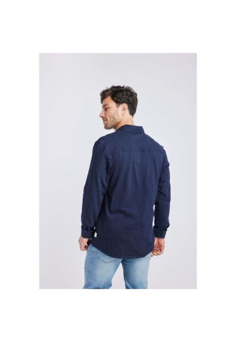 Camisa Hombre Azul Panama Jack-2