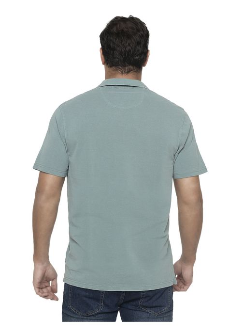 Polera Hombre Turquesa Panama Jack-1