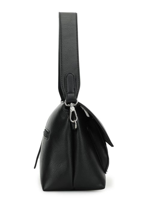 Cartera Bandolera Negro Pollini-2