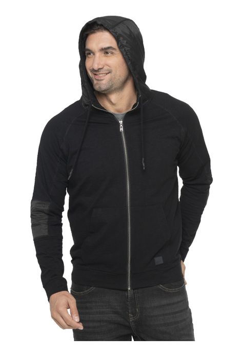 Polerón Negro Hombre Panama Jack-2