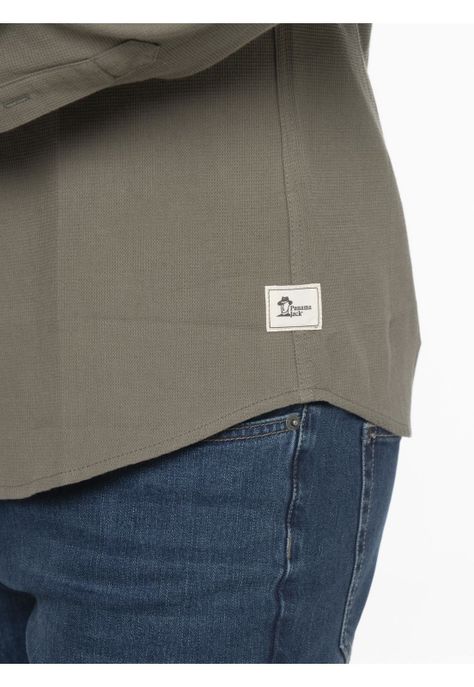 Camisa Hombre Verde Panama Jack-6