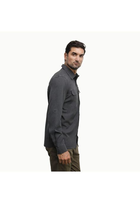 Camisa Hombre Gris Panama Jack-1