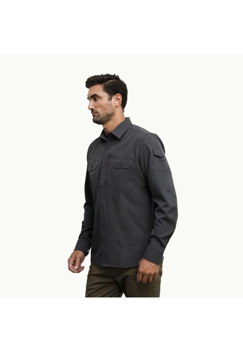 Camisa Hombre Gris Panama Jack-2