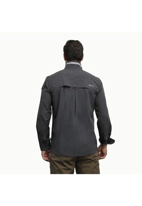 Camisa Hombre Gris Panama Jack-3