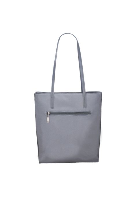 Cartera Plateado Pollini-2