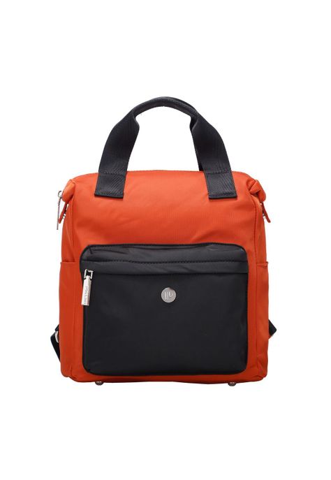 Mochila Mujer Ladrillo Pollini-0