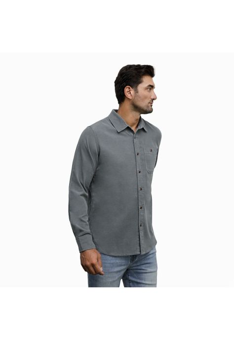 Camisa Hombre gris Panama Jack-2