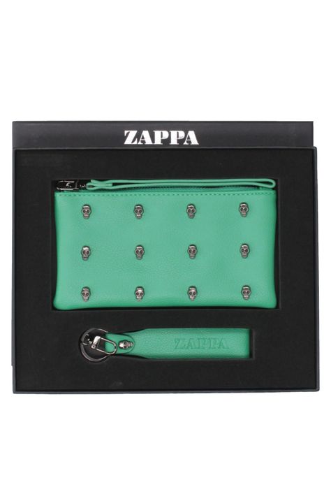 Billetera Mujer Verde Zappa-0
