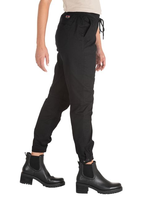 Pantalón  Mujer Negro Panama Jack-6