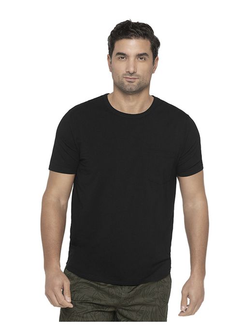 Polera Hombre Negro Panama Jack-0