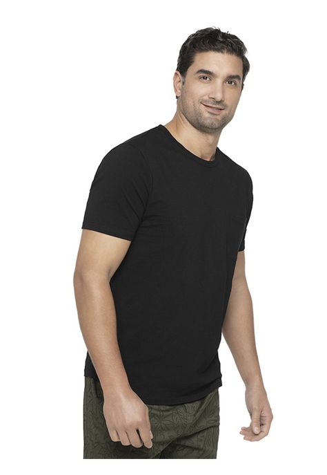 Polera Hombre Negro Panama Jack-2