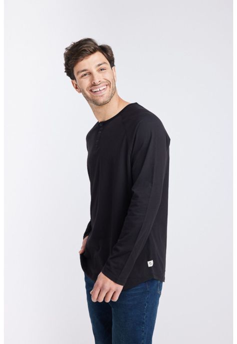 Polera Hombre Negro Panama Jack-0