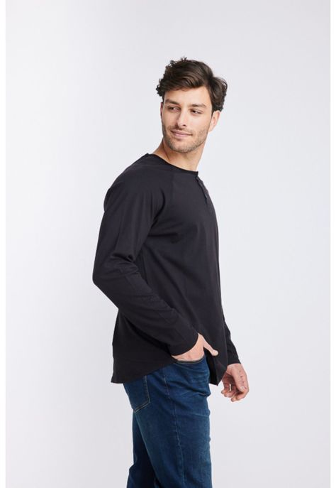 Polera Hombre Negro Panama Jack-2
