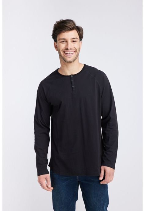 Polera Hombre Negro Panama Jack-3