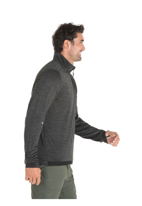 Polerón Polar Hombre Gris Panama Jack-5