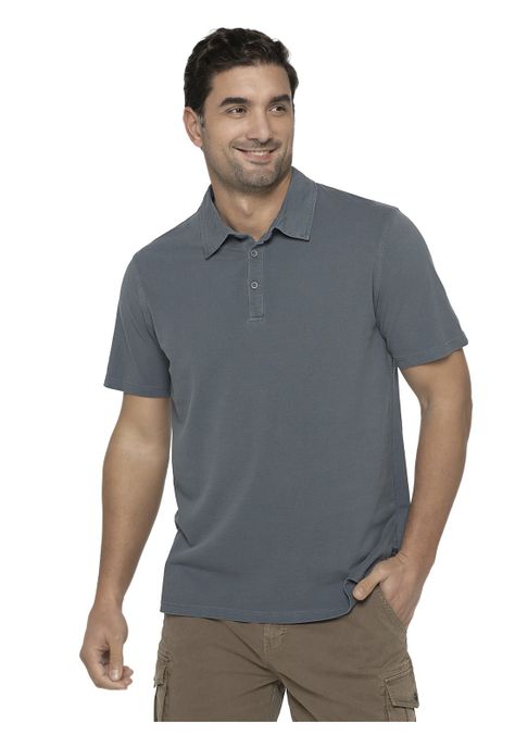 Polera Hombre Azul Panama Jack-0